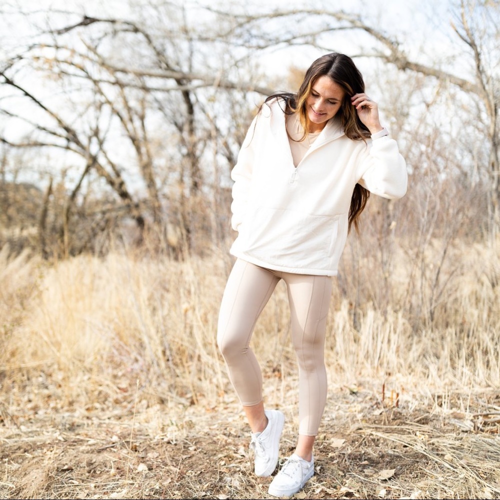 Lotta Sherpa Half-Zip Jacket